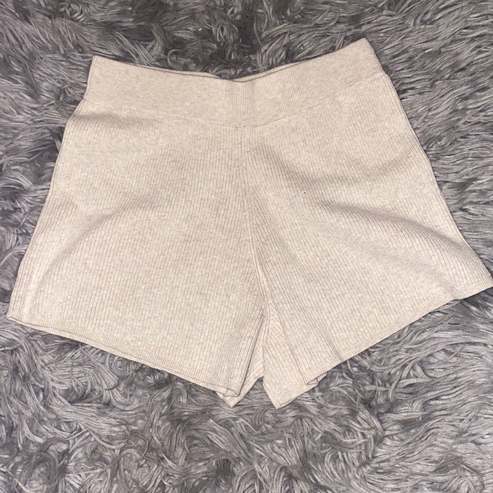 Open edit sweater shorts size S